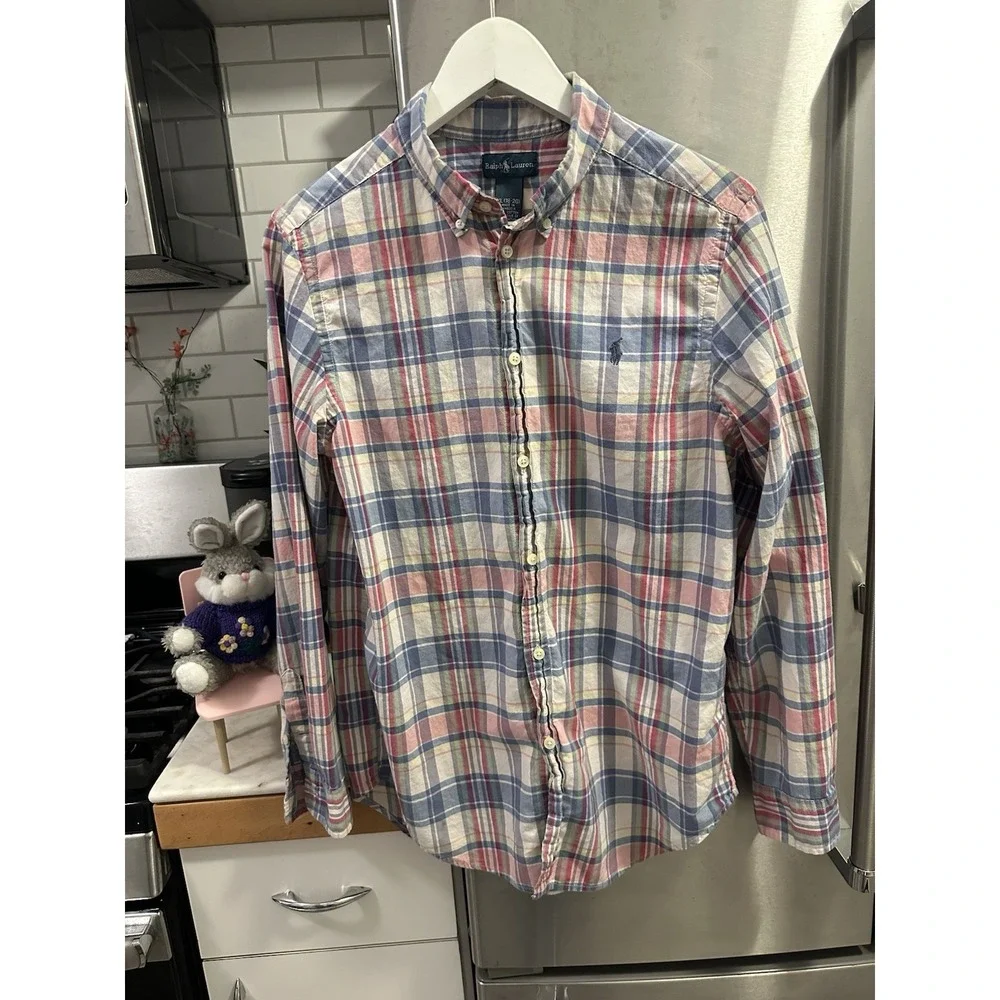Ralph Lauren Youth XL 18-20 Excellent Condition Spring Color Preppy Mass Brunch